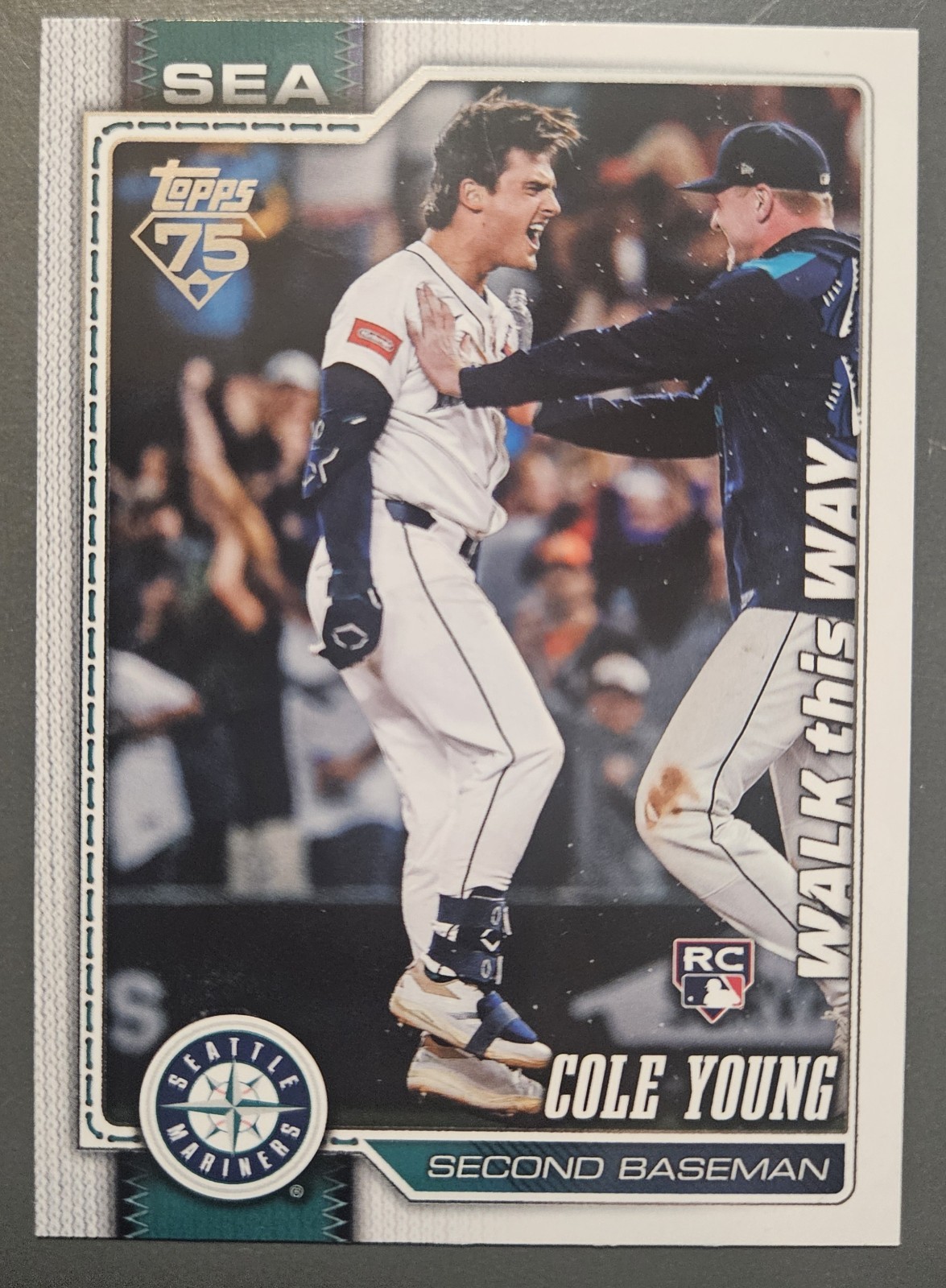 2026 Topps Series 1 Celebration Cole Young RC "Walk This Way" Case Hit SSP