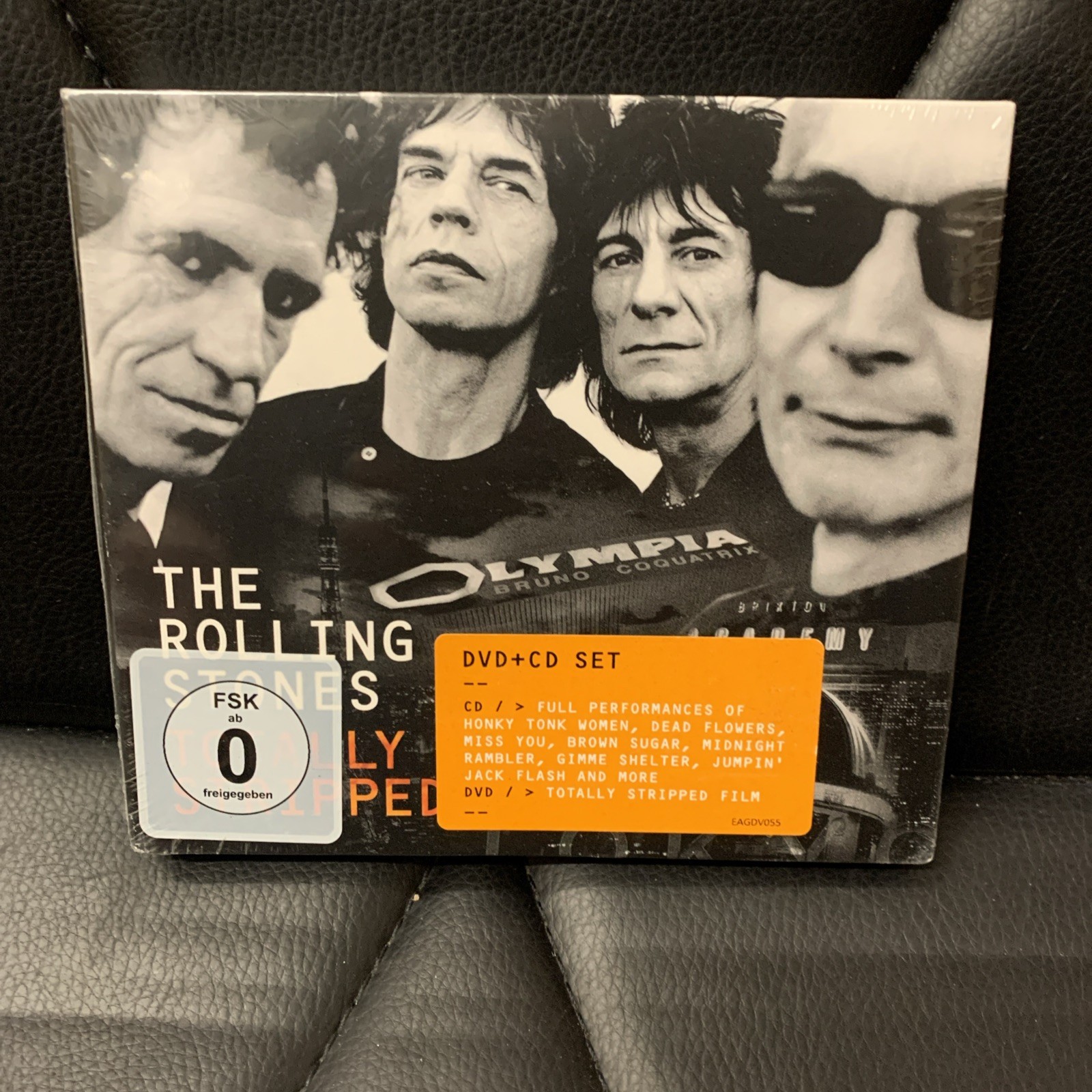 The Rolling Stones Totally Stripped CD/DVD Wear To Packaging/creased Edge