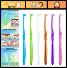 2-in-1 End Tuft Toothbrush & Interdental Brus...