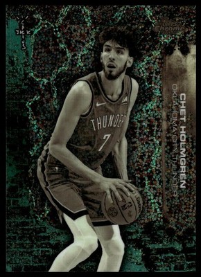 2025-26 Topps Chrome Cactus Jack #37 Chet Holmgren Teal Speckle /299