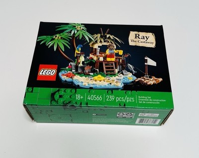LEGO Ideas: Ray the Castaway 40566 GWP Retired New Unopened Excellent Condition