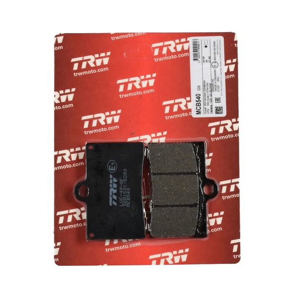 TRW Bremsbelag Organisch (FüR: Moto Guzzi V10 Centauro 1000 KK 97-01 Vorne )-image