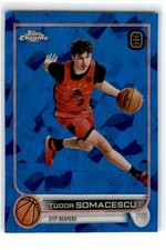 2023-24 Topps Chrome Overtime Elite Sapphire Tudor Somacescu City Reapers #98