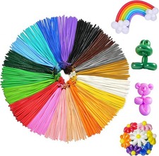 400pcs Twisting Balloons 260Q Long Balloons for Balloon Animals, 20 Assorted ...