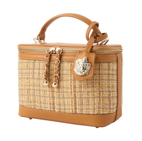 Borsa a tracolla Harry Potter Tassorosso Tweed Vanity Pouch con Charm Diana Japan - Foto 4 di 7