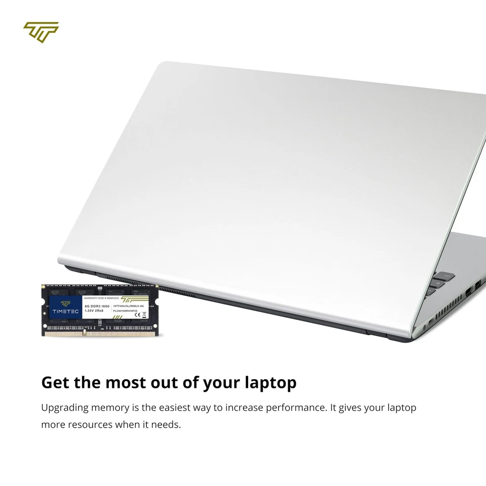 16GB (2x8GB) DDR3L 1600MHz PC3L-12800 SODIMM RAM 1.35V/1.5V CL11 Laptop Upgrade - Image 3 of 4