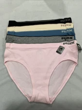 RBX Women’s Multicolor 5 Pack Underwear Size L