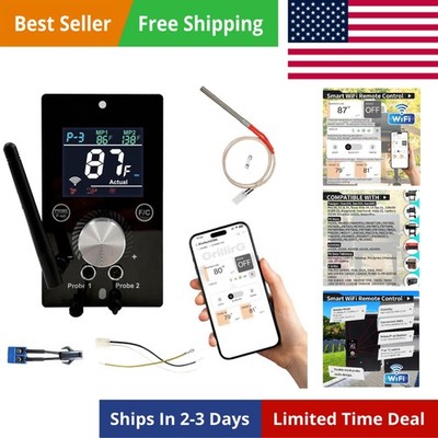Smart WiFi Universal PID Upgrade Temperature Control Board with APP Smart Con...
