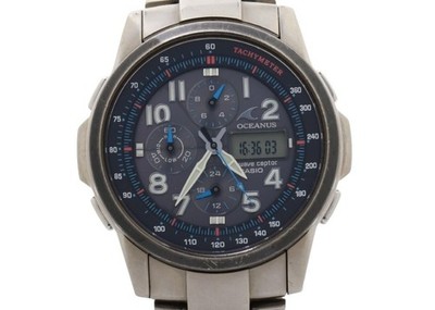 CASIO Oceanus OCW-500TBJ Titanium 2006 World Cup Ltd Radio Solar Men's Japan