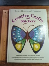 Better Homes  Gardens "Creative Crafts  Stitchery" 1976 HC Book 0696003813 NEW