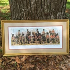 The Scottish Regiments of The British Army 1895 Framed Print. 29.5"x15.75"