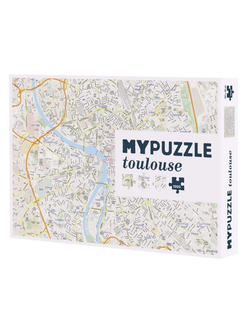 Puzzle 1000 pièces Toulouse Helvetiq99902 jeu de société adulte et ado MyPuzzle