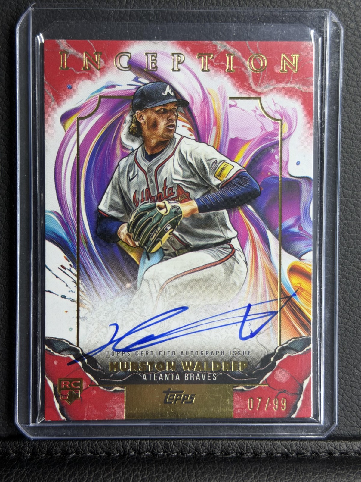 2025 Topps Inception Hurston Waldrep Braves RC Auto /99