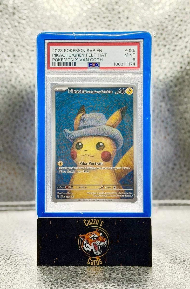 Pokémon TCG Grade 9 Pikachu Individual Collectible Card Game Cards