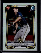 2026 Bowman Jacob Misiorowski Red RC Variation #35 Brewers Rookie