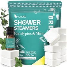 14 1 Shower Steamers - 14 Pack Eucalyptus  Mint Shower Bombs Aromatherapy an...