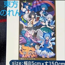 Touhou Noren Curtain Cirno Konpaku Youmu Illusion Team 85x150cm Polyester  Duty