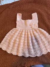 Crocheted Baby Girl Dress