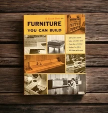 Furniture You Can Build 1967 A Sunset Book VG Mid-century Modern Eames Style DIY