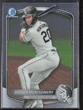2025 Bowman #BCP-132 Braden Montgomery Chrome Prospects Chicago White Sox (B1)