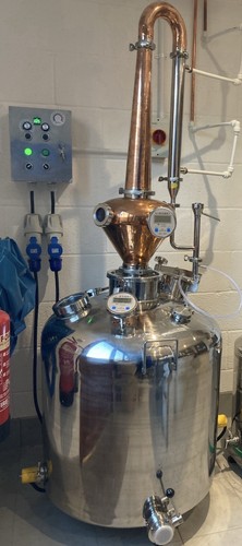 250l Electric Copper & Stainless Steel Distillation Still Column with Controler