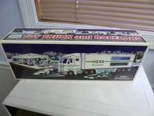 2003 Hess Truck and Racecars Race Cars BRAND NEW with plastic bag