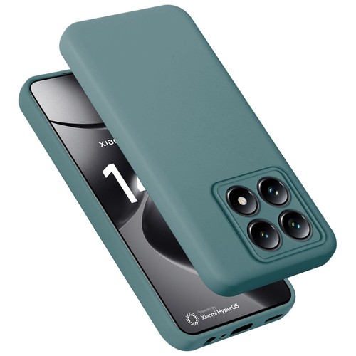 Coque Souple TPU Kwmobile Pour Xiaomi 14T – Protection Fine Et Légère, Noir
