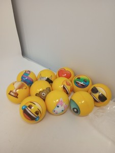 Dave and & Busters 2" Emoji Frenzy Balls Full Set of 11