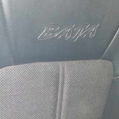 #ad 2003 2006 SUBARU BAJA passanger SEAT BLACK LEATHER POWER BASE INCLUDED $169.00