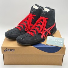 ASICS 1083A001 EX-EO Boxing Wrestling Shoes TWR900 Successor Black Red Black New