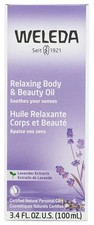 Weleda Relaxing Body Beauty Oil Lavender Extracts 3.4 Fl Oz 1 Pack