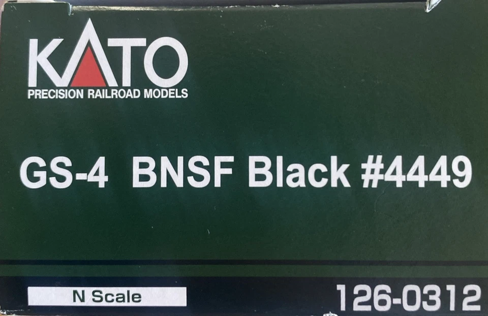 KATO DCC Lok Sound N Scale GS-4 BNSF Excursion Passenger Steam Locomotive #4449 - Image 4 of 4