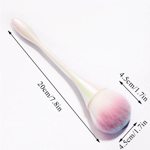 Large Soft Beauty Powder Big Blush Brush Foundation Make Up Tool Cosmetics UK - Picture 16 of 21