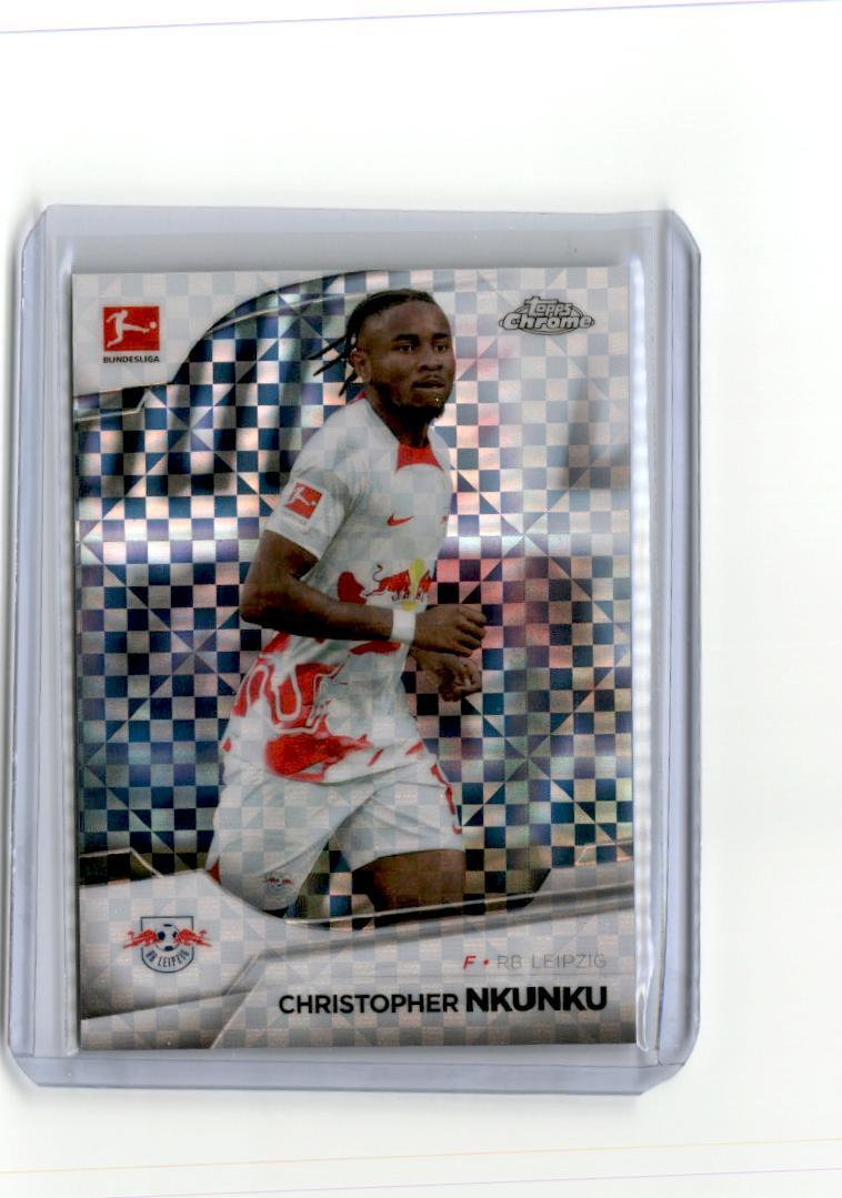 2022-23 Topps Chrome Bundesliga #58 Christopher Nkunku X-Fractor