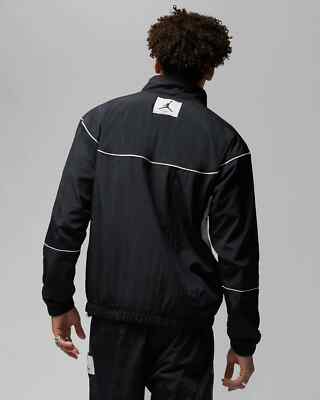 NEW MENS M Nike Air Jordan Essentials Flight Track Jacket Black