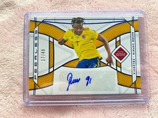 2022 Panini National Treasures World Cup Duvan Zapata Autograph /49 Color Match