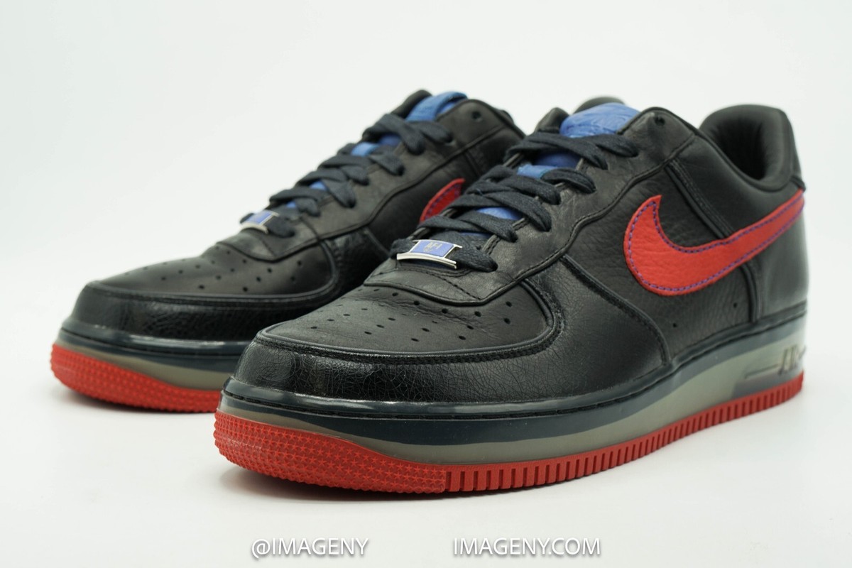 NIKE AIR FORCE 1 LOW SUPREME '07 NEW SIZE 11 MAX AIR BLACK RED