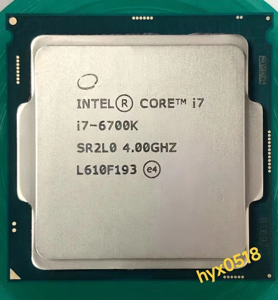 6th Gen Intel Core i7-6700K 4.0GHz Quad Core 8MB LGA1151 SR2L0 CPU Processor - Image 2 of 3