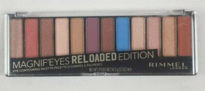 Rimmel Magnif'eyes Eye Palette London 012 Reloaded Edition 0.50 Ounces