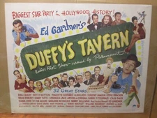 Vintage Duffy's Tavern  REPRINT movie poster 1970's 19773