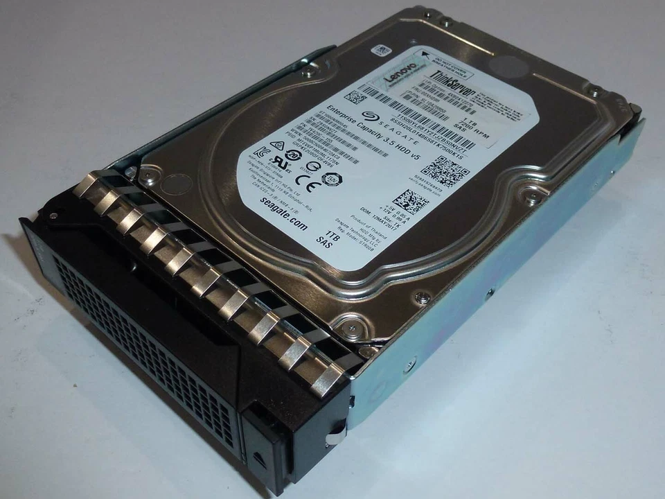Lenovo ThinkServer 00XH098 4XB0K12270 SL10A28858 1TB 7200 RPM SAS Hard Drive HDD - Image 4 of 4