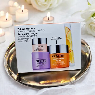 Clinique Superdefense SPF25 Gesichtscreme-Set 3-tlg. NEU