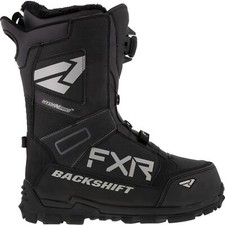 FXR Backshift BOA Snowmobile Boots Black Size...