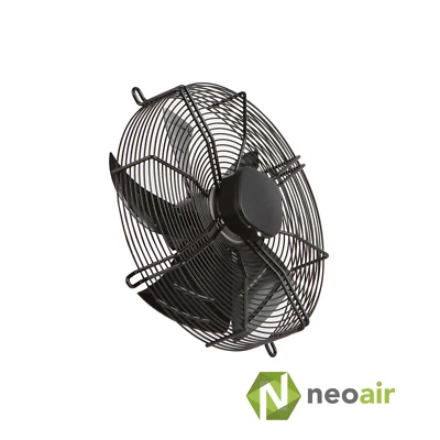 NEOAIR Ventilatore assiale soffiatore celle frigorifere condensatore evaporatore 350MM aspirazione