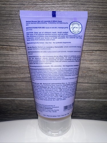 Swiss Just Lavender Herbal Shower Gel de Ducha Lavanda 150g New 05/2025 - Picture 2 of 2