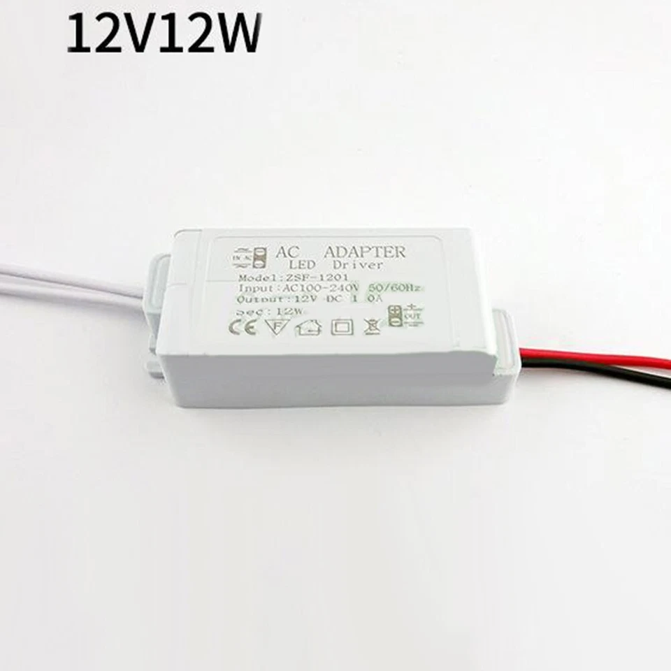 LED-Driver Adapter AC 220 -240V To DC-12V Transformer Power Supply LED Strip New - Image 2 of 4