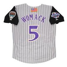 Tony Womack 2001 Arizona Diamondbacks Grey Road World Series Men's Jersey