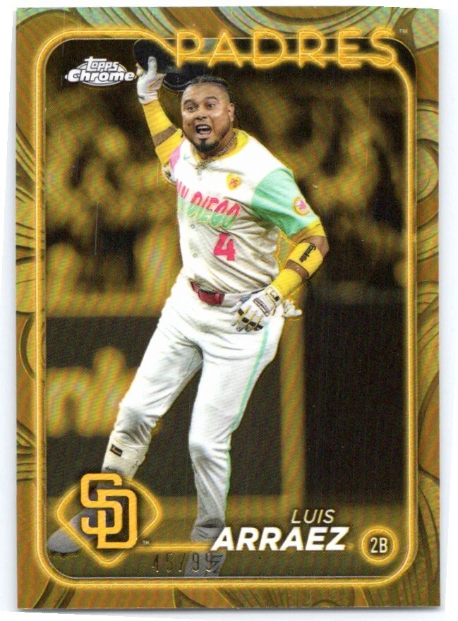 2024 Topps Gilded Collection Luis Arraez #/99 Padres T148