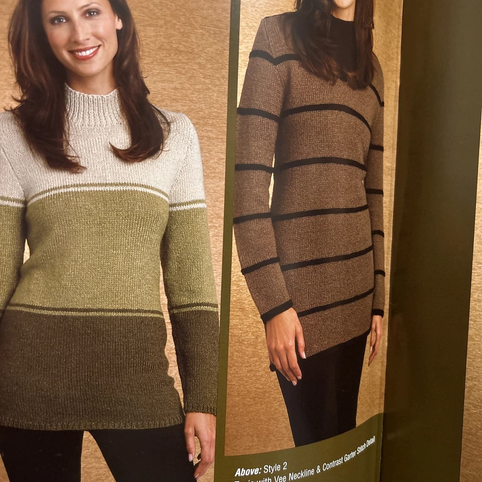 Patons Knitting Pattern Book 1211 Zhivago sizes xs - xxl 14 styles ladies women - Image 3 of 4