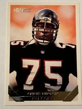 1993 Topps #548 Chris Hinton Atlanta Falcons Gold